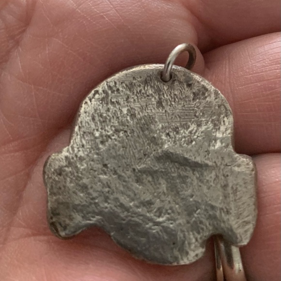 Solid Sterling Silver Skeleton Pendant - Picture 2 of 4